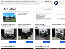 Tablet Screenshot of euro-motos.com